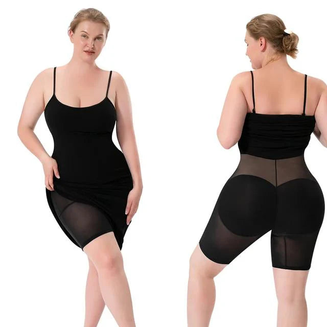 Shapewear Dress with Adjustable Straps - Melovskin